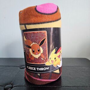Brand New Eevee Pokemon Fleece Throw 40" by 50"